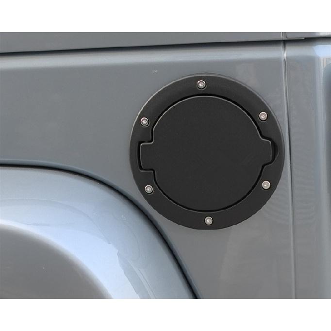 Для Jeep Wrangler JK 2007-2018 черная нержавеющая сталь + крышка топливного бака из АБС-пластика