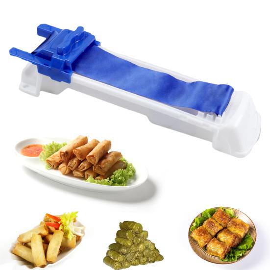 Ручная машина для скручивания мяса Роллы из рисовой бумаги Суши Яичные рулетики Фаршированные листья капусты Легкий DIY Ролл-мейкер Кухонный инструмент