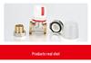 Brass DN20 Manual Thermostatic Valve for Radiator Floor Heating