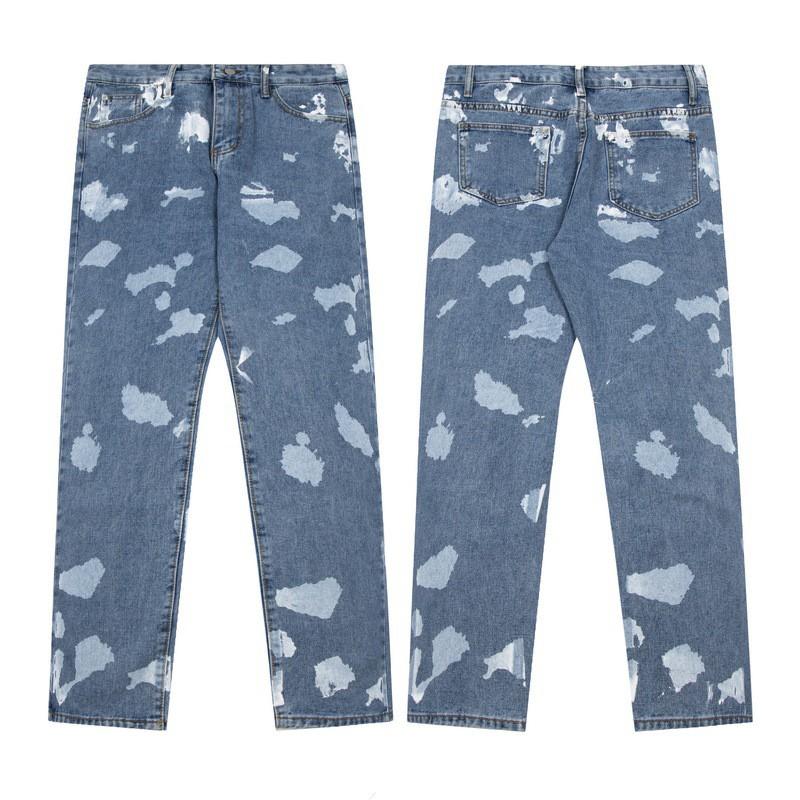 Mens Womens Classic Graffiti Print Loose Fit Sweatpants Casual Trousers Streetwear