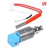 3D-принтер 12В Горячий конец V5 J-head Hotend Комплект экструдера Bowden с соплом 0,4 мм, нагревательный провод, совместимый с Серия 3D-принтеров Chiron