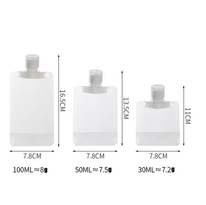 Модный унисекс 30/50/100 мл 1 шт. контейнер для хранения флаконов портативный многоразовый лосьон косметический подупаковочный мешок пустой дорожный флакон