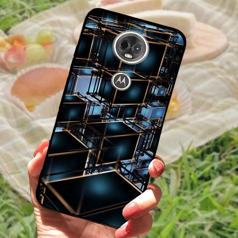 Для Moto E5 / E5 Play EU Чехол Силиконовый Мягкий Ударопрочный ТПУ Задняя Крышка для Motorola Moto E5Plus / E5 Plus Capa E5Play E 5 Мрамор