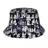 Aizawa Shota Collage My Hero Academia Bucket Hat for Girl Beach Sun Hat Casual Packable for Camping Fishing Cap Ispoti Hat