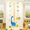 3D Stereo Cartoon Pattern Baby Measure Height Stickers Children's Room Bedroom Kindergarten Decoration Wall Stickers Home Decor
