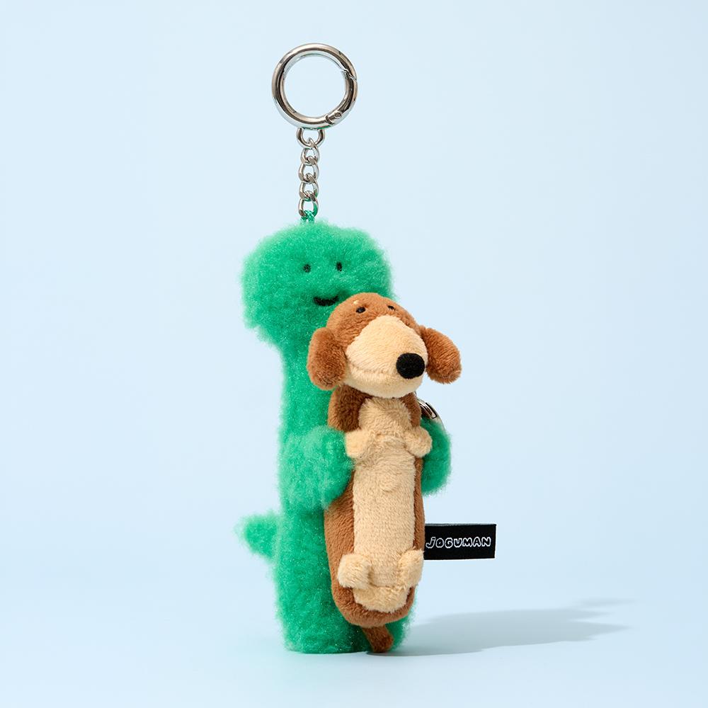 [[LINE FRIENDS] Магнитная кукла-брелок Woodee Together