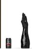 ABS14 Черный стероидный фаллоимитатор для брасса 33 x 10 см