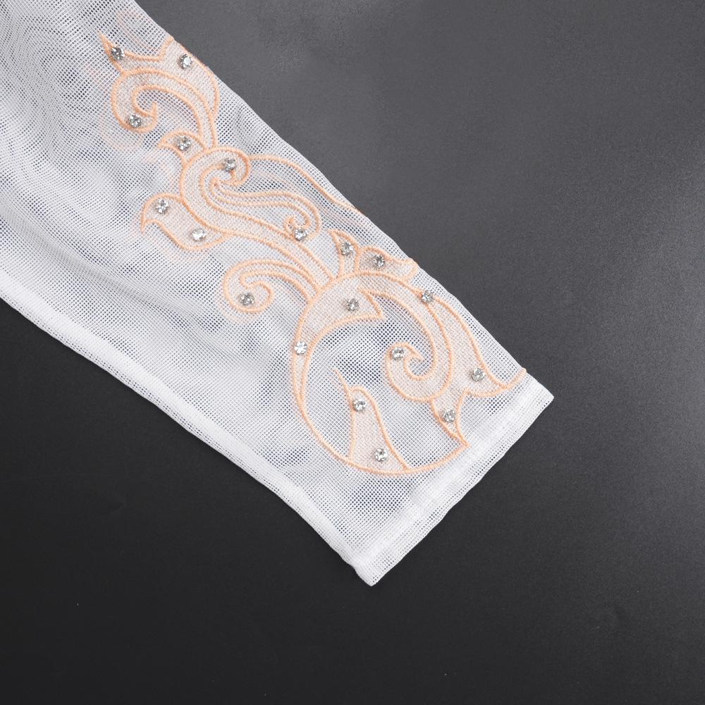 Роскошное вечернее платье с V-образным вырезом и бисером большого размера для женщин