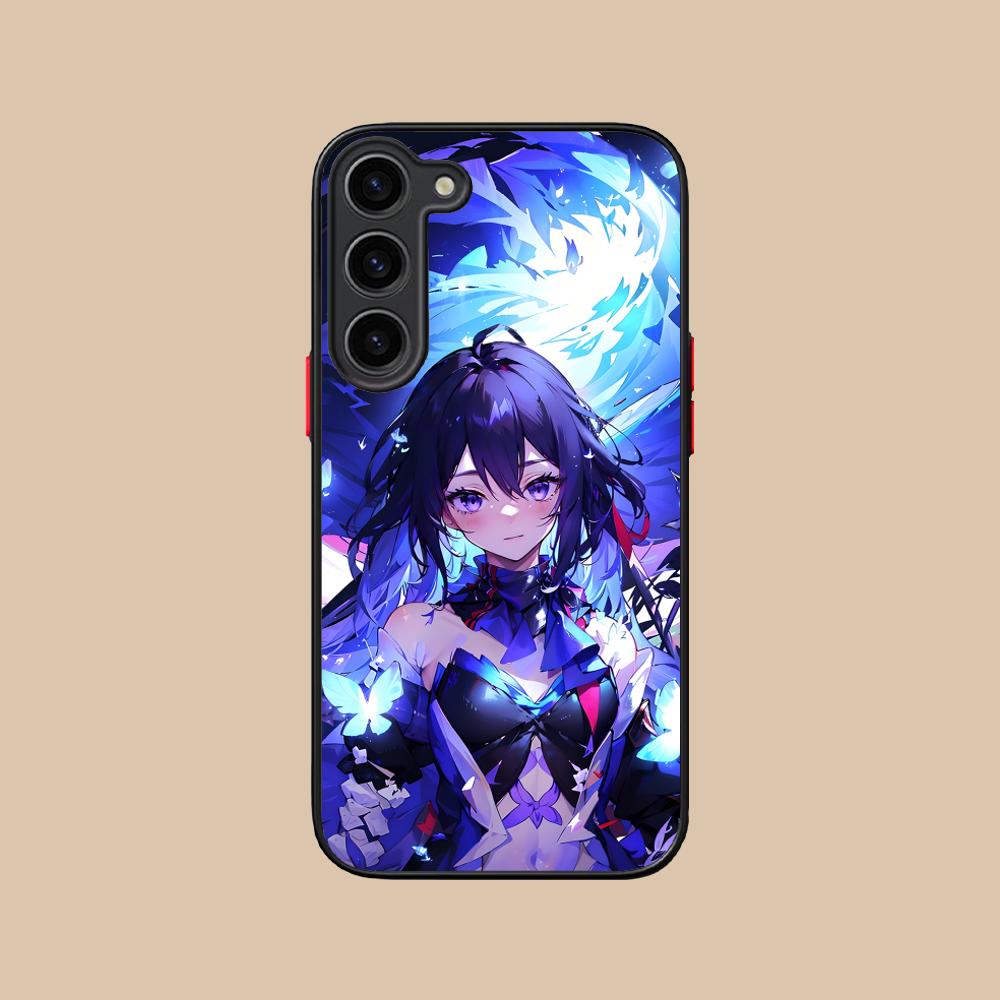 Силиконовый чехол HSR Seele для мобильного телефона Samsung Galaxy S26 S25 S24 S23 S22 S21 Plus FE Ultra Цветной чехол