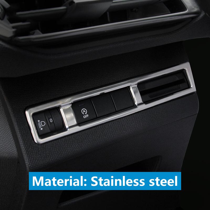 Ручка регулировки фар автомобиля, крышка переключателя, накладка, наклейка для Peugeot 3008 5008 GT 2016 2017 2018 2022 2023