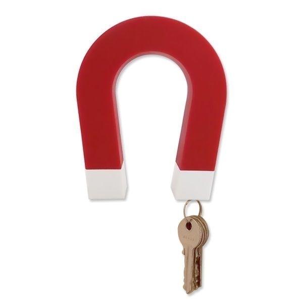 Magnet U XXL Key Hook Key Ring Red