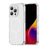 Прозрачный чехол для iPhone 16 Pro, магнитный чехол, не желтеющий при нажатии.