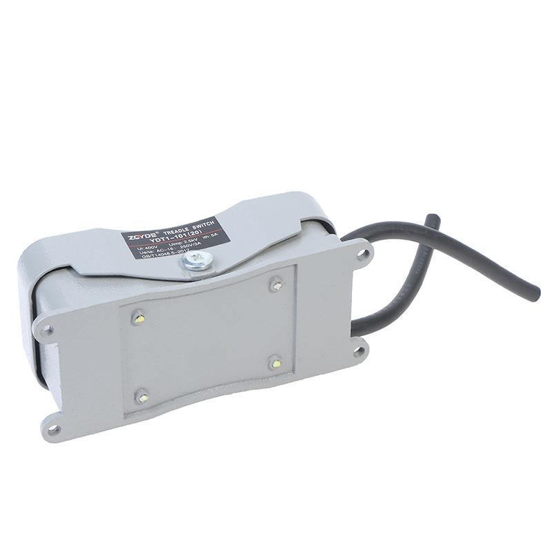 Ydt1-101 Педаль ножного управления Реверсивный переключатель 250 В 5 А Двойное управление