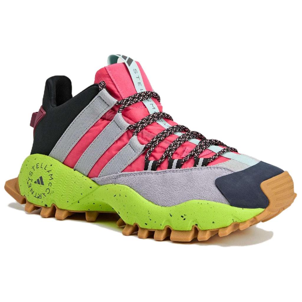 Stella McCartney X Adidas Seeulater Super Pink Solar Slime Men Sneakers Clear-Onix Semi-Solar-Slime IE8752