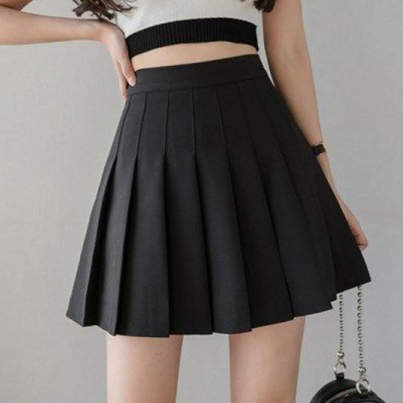 Female Spring Summer Korean Skirt Shorts Women High Waist Sexy Mini Skirt School Short Pleated Kawaii Japanese Skirt