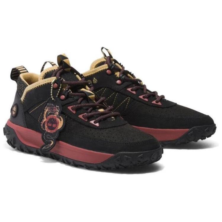 Timberland Женские походные ботинки Greenstride Motion Low на шнуровке, черные A646Z-W05