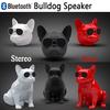 Беспроводной динамик Bluetooth, модный дизайн головы бульдога, Touche, HIFI, бас-динамик