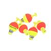 5 Pcs Snap-On Ball Fishing Bobber Floats Weighted Bobbers EVA Foam Corks For Crappie Bluegill Panfish Catfish