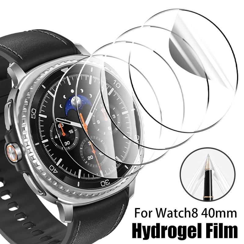 Гидрогелевая пленка TPU для Samsung Galaxy Watch 8 Classic 40мм 44мм Защитная пленка на экран HD Без отпечатков пальцев Без пузырьков Защитная пленка