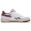 Reebok Кеды Club C Revenge с низким верхом Женские кеды Белый Красный FW7804