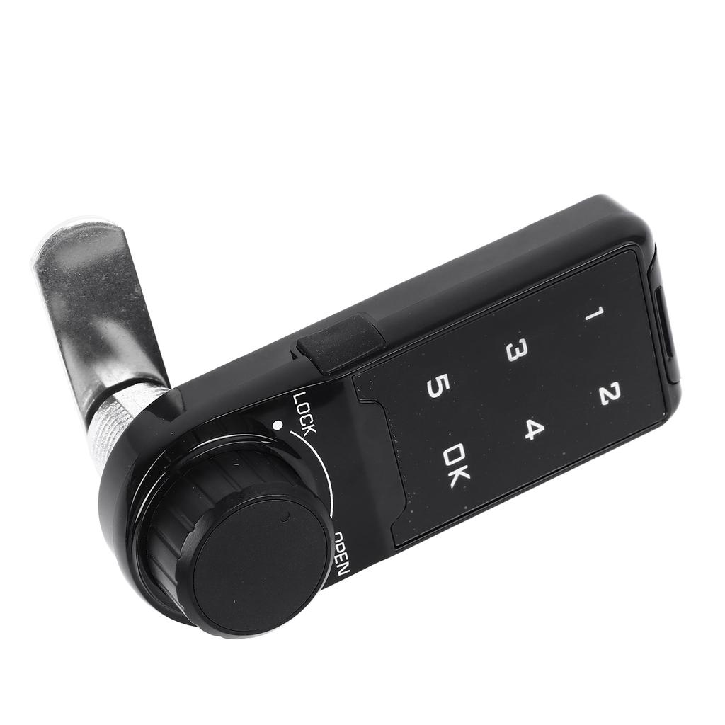 Сенсорная цифровая парольная клавиатура Замок для шкафа 20 мм Черный Электронный Противоугонный Засов для ящика