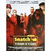 SNATCH Affiche Cinéma Originale ROULEE Petit формат 53x40см Постер фильма Гай Ричи Брэд Питт