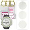 3x apgo Hydrogel Matte Screen Protector для Suunto Core Light Green, гидрогелевая пленка, гибкая, мягкая термополиуретановая пленка с позиционирующим слоем, простая установка