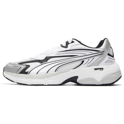 Кроссовки Teveris Nitro Noughties Унисекс Пепельно-серый Черный Белый 388920-10