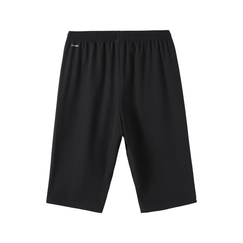 Li-Ning Универсальные повседневные простые удобные свободные спортивные брюки длиной три четверти мужские низ AKQW025-1