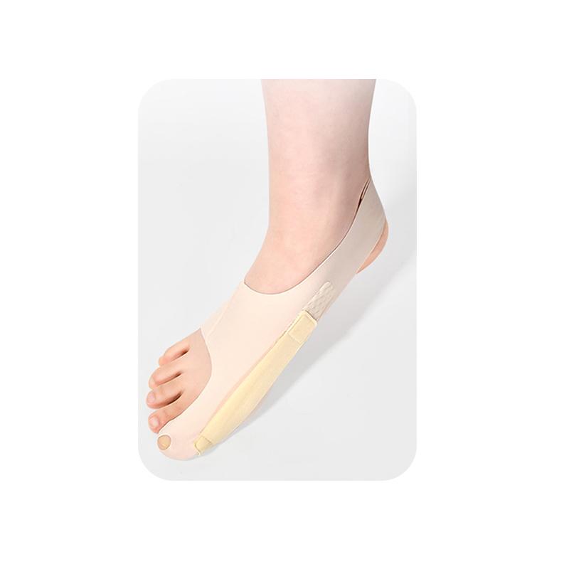 1 шт. Носки-корректоры для косточки большого пальца стопы Удобные дышащие для дневной/ночной поддержки, облегчение боли при вальгусной деформации большого пальца стопы, нескользящие, выпрямитель большого пальца стопы