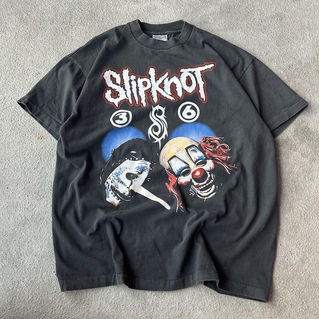 Slipknot Vintage REPRINT Single Stitch All Sport Tag 36 Clowns Band T Shirt XL