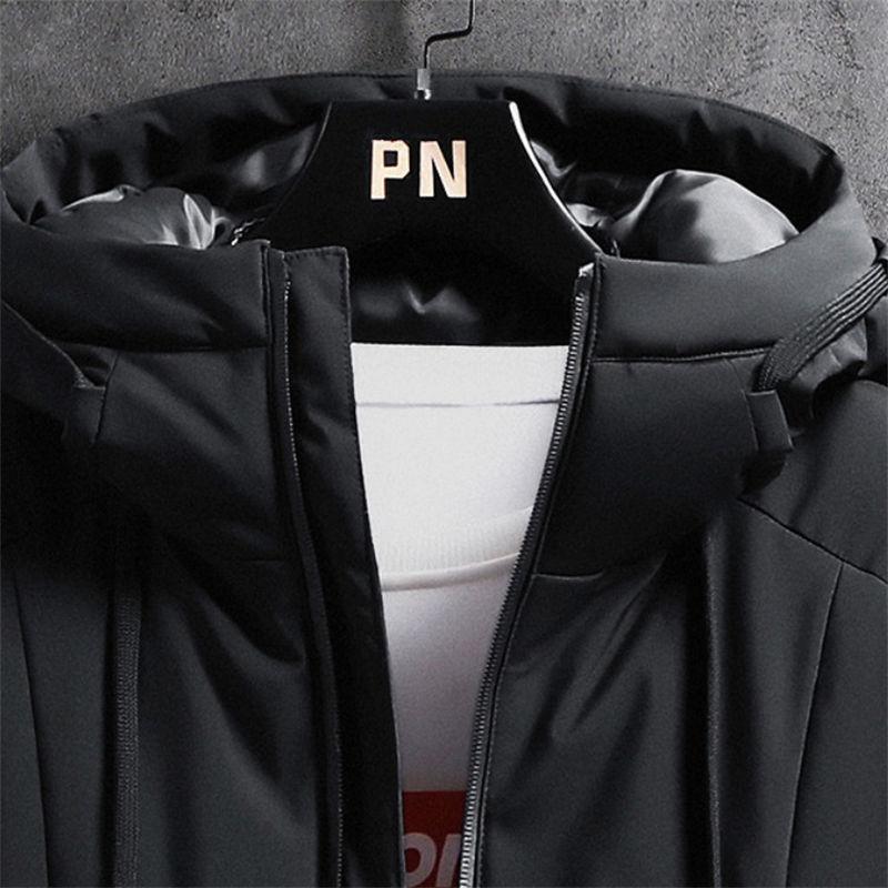 Winter Down Jacket Padded Jacket Korean Fashion Jacket Stand Collar Thickened Warm Male Model Men Jacket