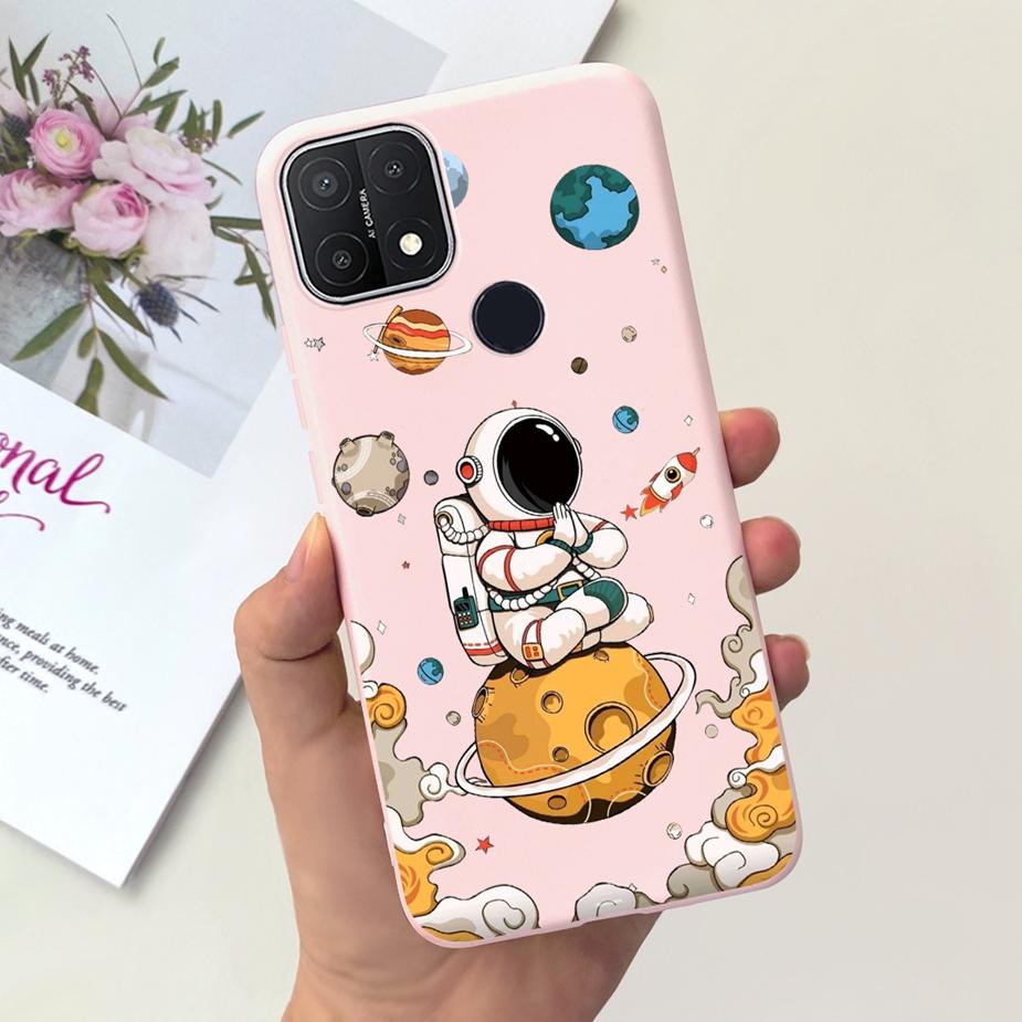 For Oppo A15 Case Oppo A15s CPH2179 Cute Fashion Candy Painted Cover Soft TPU Phone Case For Oppo A15 A 15 s OppoA15 Full Bumper