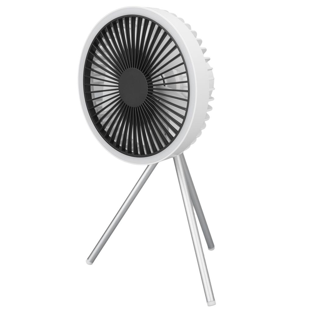 Portable Camping Fan 3 Level Adjustable Timing Function USB Charging Outdoor Portable Fan with