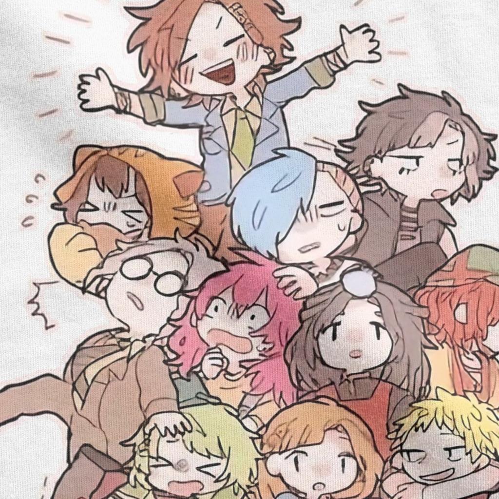 Kawaii YTTD Anime Game for Men Women T Shirt Your Turn To Die Cute Funny Tees Short Sleeve T-Shirt Cotton Plus Size Clothes