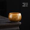 Coarse Pottery Master Cup Single Cup Women'S Ceramic Teacup Kung Fu Tea Set Household Tea Cup Small Cup Chinese Tea Cup Jianzhan