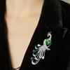High End Diamond Inlaid Butterfly Brooch, Women's High-end Sense, Chest Flower, Versatile Clothing Accessories