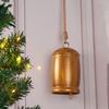 Handmade Metal Hanging Bells Corrosion Resistant Christams Bell Pendant Christmas Decoration
