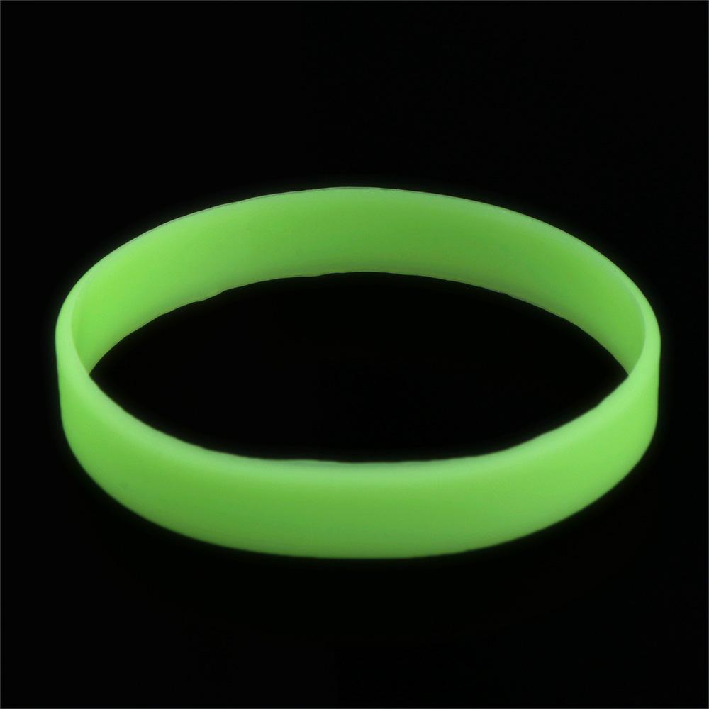 Bands Hand Bands Sports Wristbands Fitness Wristband Silicone Sweat Band Luminous Rubber Bracelets