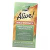 Multivitamins with Iron, Alive! Max3 Potency Adult Complete Multivitamin With Iron, 90tab (36344127)