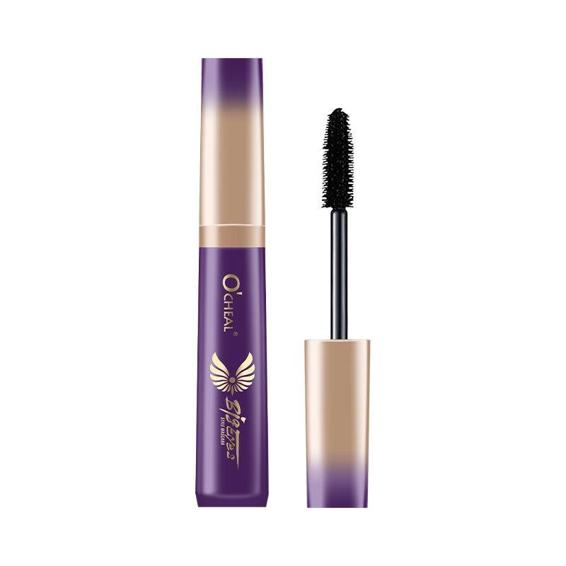 O'CHEAL Mascara Черная водостойкая несмываемая удлиняющая и подчеркивающая тушь для ресниц с большой головкой