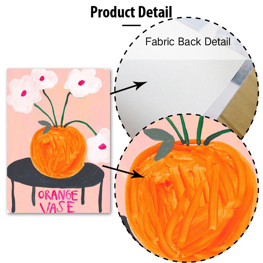 Ретро Цветы Ваза Галерея Красочный Фанки Постер И Принты Простой Настенный Арт Холст Живопись Настенные Картины Для Декора Гостиной
