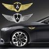 Металлическая 3D наклейка Значок автомобиля Стайлинг Крылья Декаль для Mitsubishi Outlander Lancer L200 ASX Colt Pajero Eclipse Ralliart Galant EVO