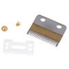 1Set Hair Clipper Blade Golden With Ceramic Blade For Cordless Clipper