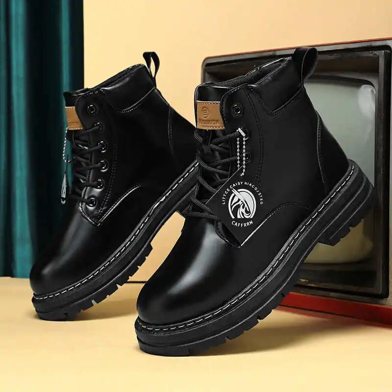 Flat-heeled Tan Summer Boots Tall Shoes Men's Red Boot For Men Sneakers Sports Portable Racing Super Comfortable Branded