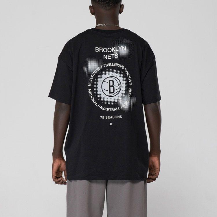 Nike T Shirts Men's Black Crew Neck Moderate Straight Fit DH6732-010