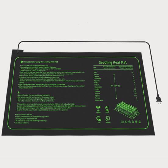 Грелка IPX7 Водонепроницаемый быстрый нагрев Износостойкий огнестойкий нагревательный коврик для прорастания комнатных растений