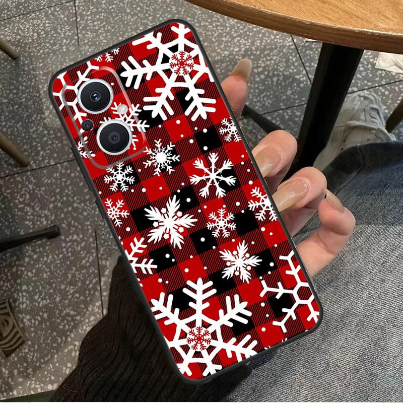 Снежинка Зима Для OPPO Reno 11F 12F 13F 14F 8T 10 11 12 13 14 Pro 8 7 Lite OPPO Find X8 X6 X5 X9 Pro Чехол