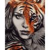 Алмазная вышивка Тигр Diy алмазная живопись животные изображение горный хрусталь Алмазная мозаика узор ремесла домашний декор