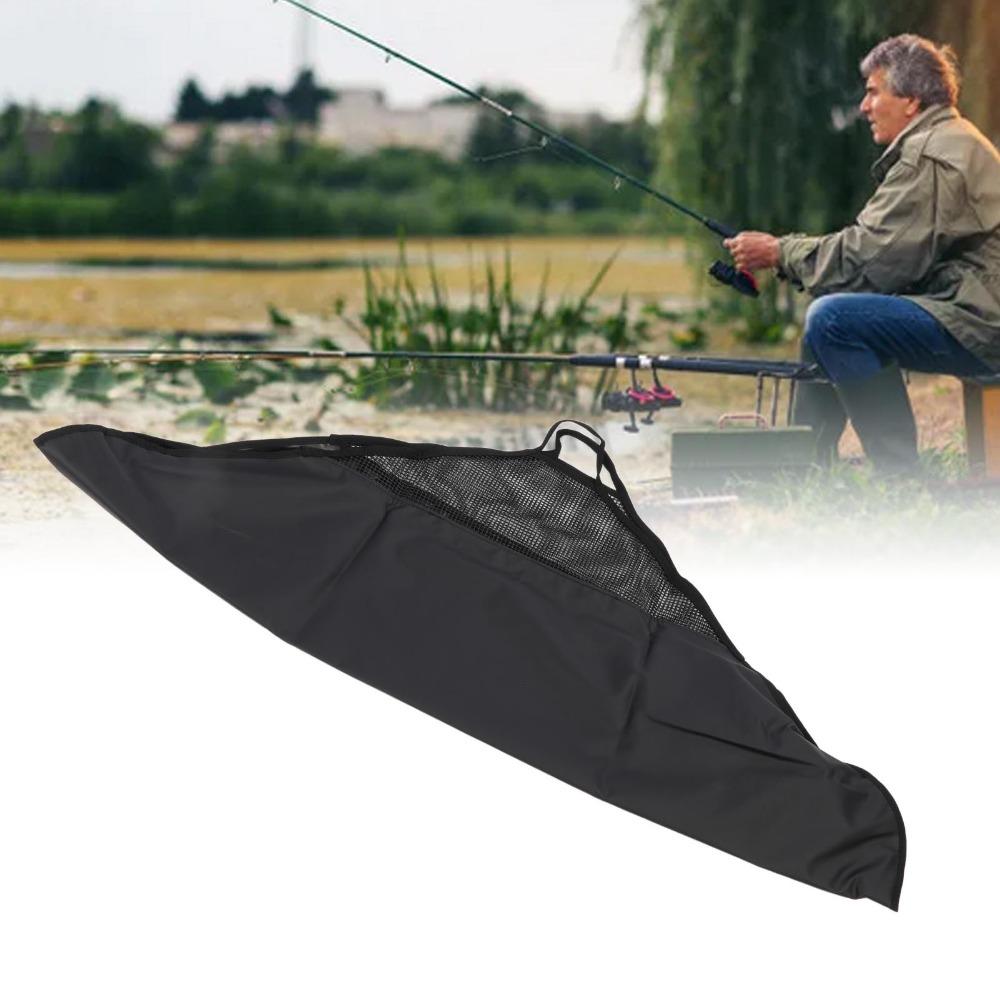 PVC Fish Weigh Bag with Ruler Fish Bag Durable Fish Transport Bag Bass Transport